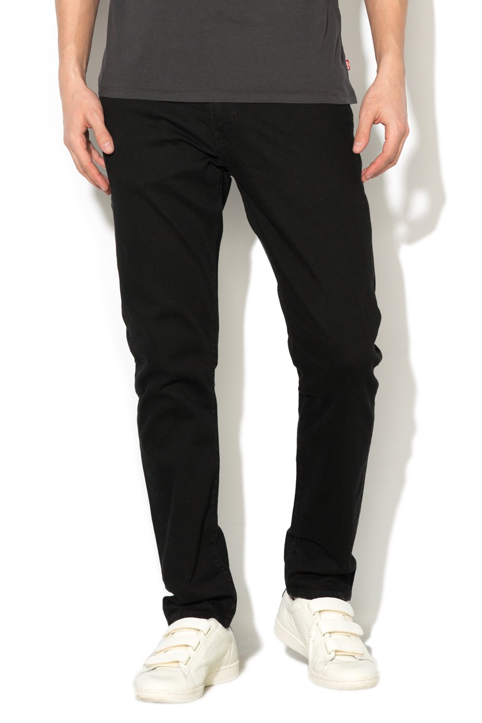Levi's, Blugi conici slim fit 512™3, Negru