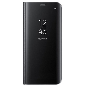 Husa Samsung Galaxy S8 Plus Clear View Neagra Oglinda Flip Stand Mirror Black+ Cadou Folie de Protectie .Permite vizualizarea prin capacul superior Husa Samsung Galaxy S8 Plus Clear View Neagra Oglinda Flip Stand Mirror Black+ Cadou Folie de Protectie .Permite vizualizarea prin capacul superior