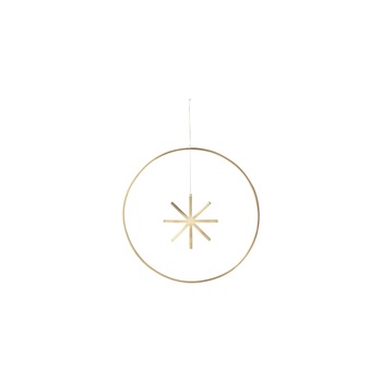 Ornament de Craciun - stea mare din alama, fermLIVING Ornament de Craciun - stea mare din alama, fermLIVING