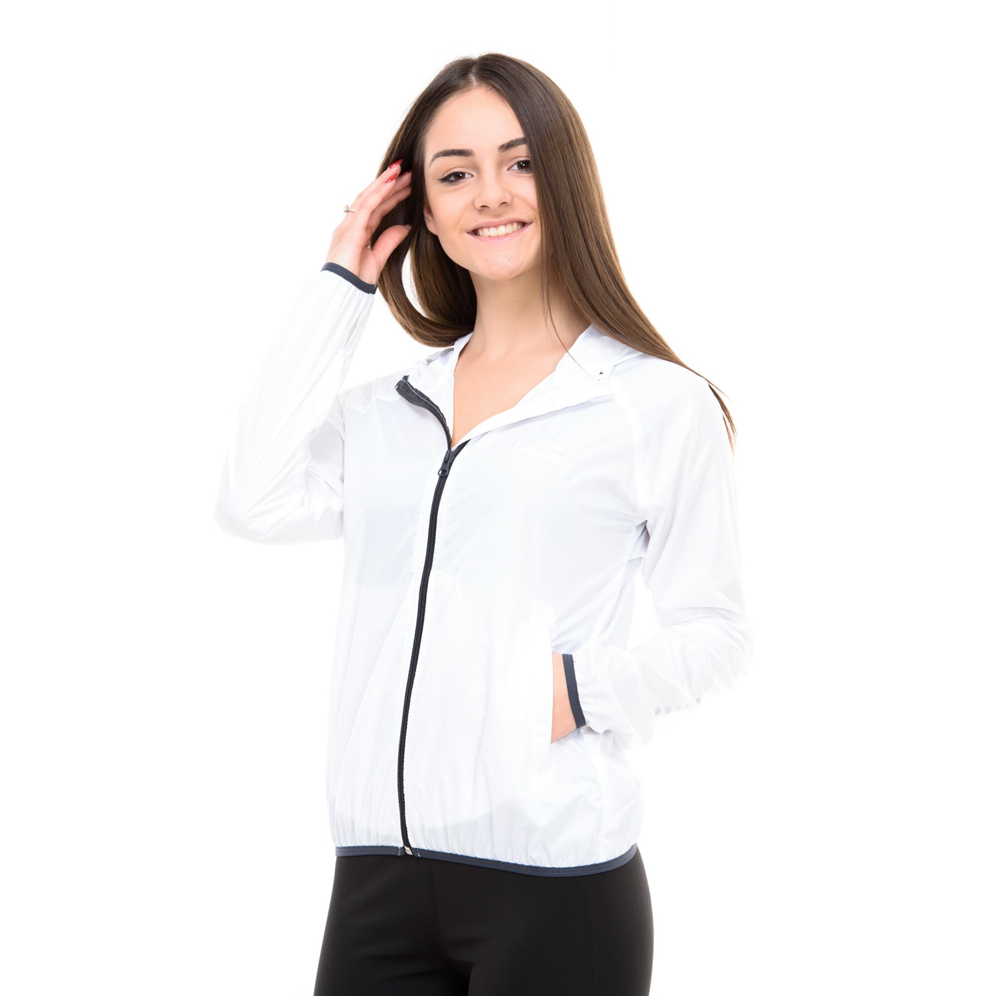 Bluza S-LINE Windrunner Pentru Femei, Alb