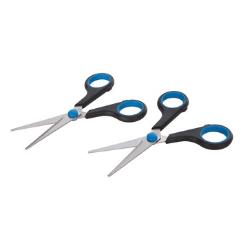 Set 2 foarfeci cu maner soft , 140mm (5 ½”), Silverline Set 2 foarfeci cu maner soft , 140mm (5 ½”), Silverline