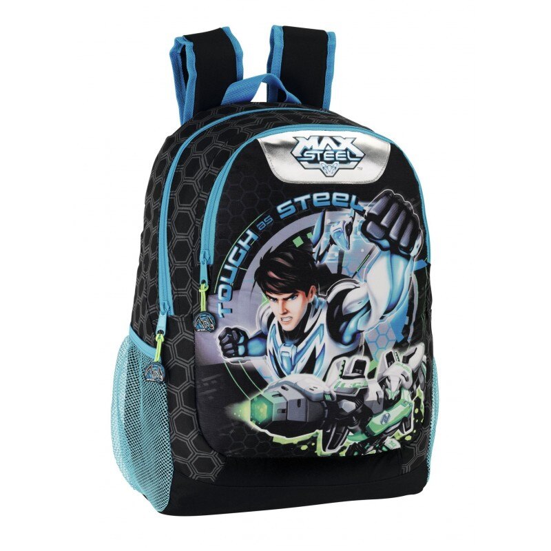 Rucsac/Ghiozdan jr Max Steel 32x44x16cm