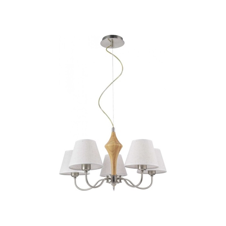 Lustra clasica 5 becuri E14 FAUSTA KL0079 Klausen