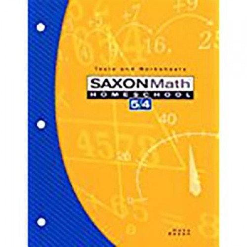Saxon Math Homeschool 5/4: Tests and Worksheets, Stephen Hake (Author)