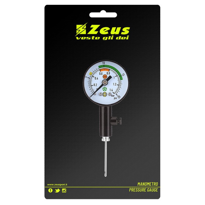 Manometru Zeus, Negru, uni