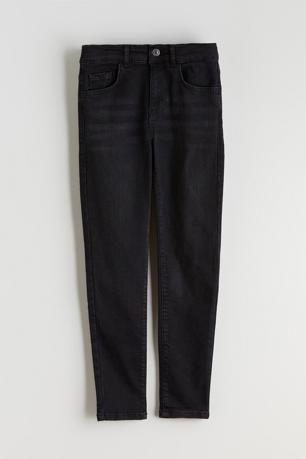 LC WAIKIKI, Blugi super skinny cu talie medie, Negru, 146-152 CM
