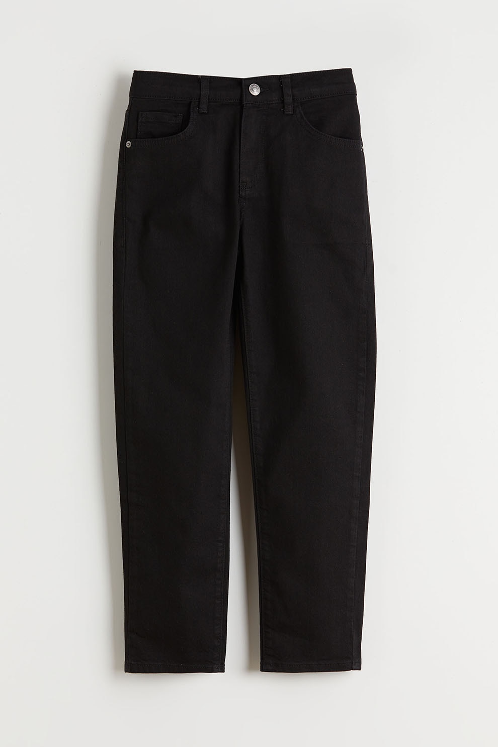 LC WAIKIKI, Blugi regular fit cu 5 buzunare, Negru, 152-158 CM