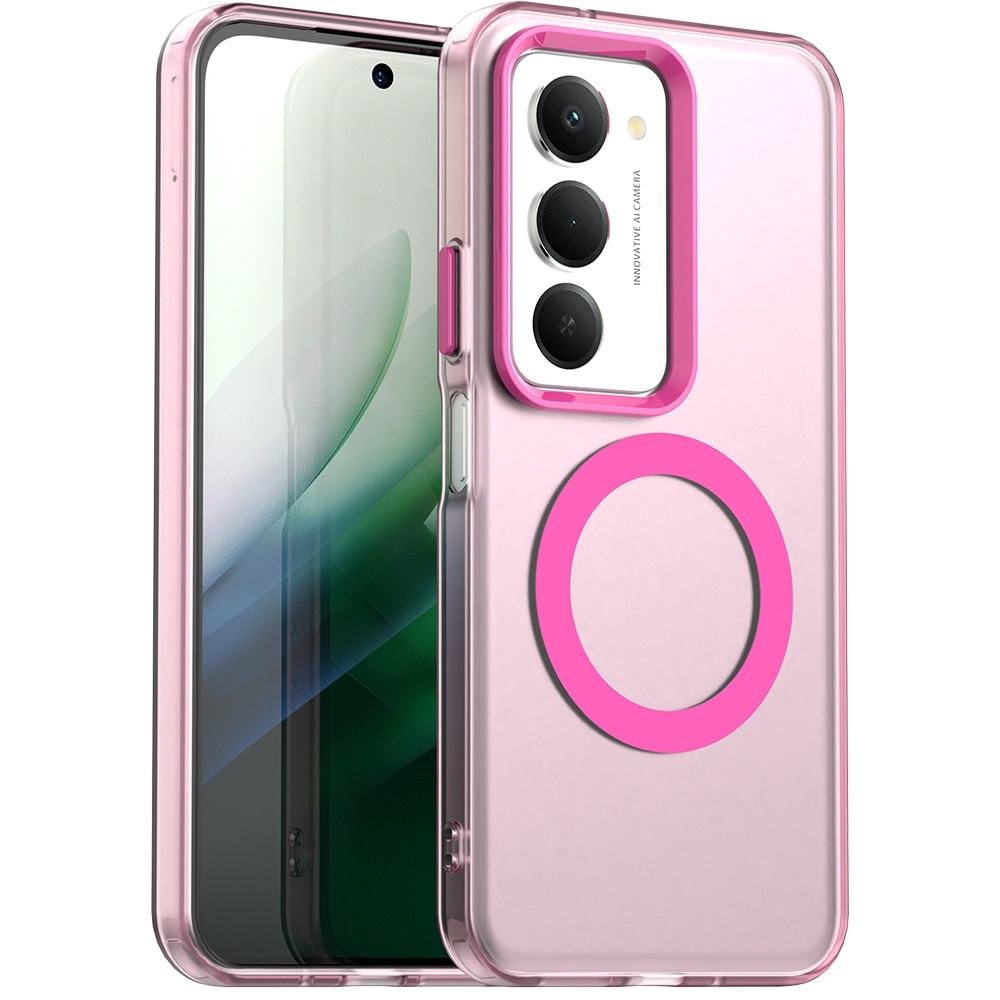 Husa pentru Xiaomi Redmi 15 4G / Redmi 15 5G - Techsuit CandyCase MagSafe - Pink