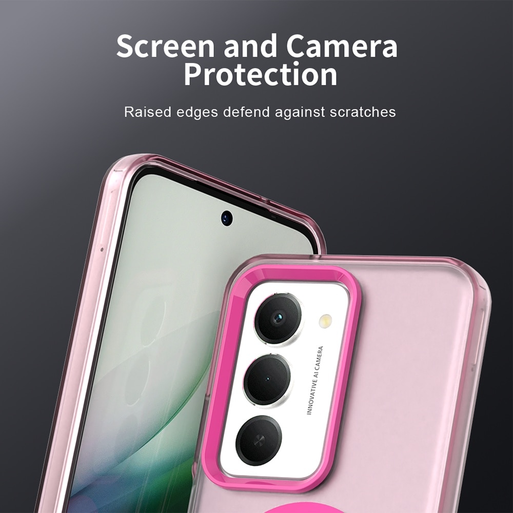 Husa pentru Xiaomi Redmi 15 4G / Redmi 15 5G - Techsuit CandyCase MagSafe - Pink