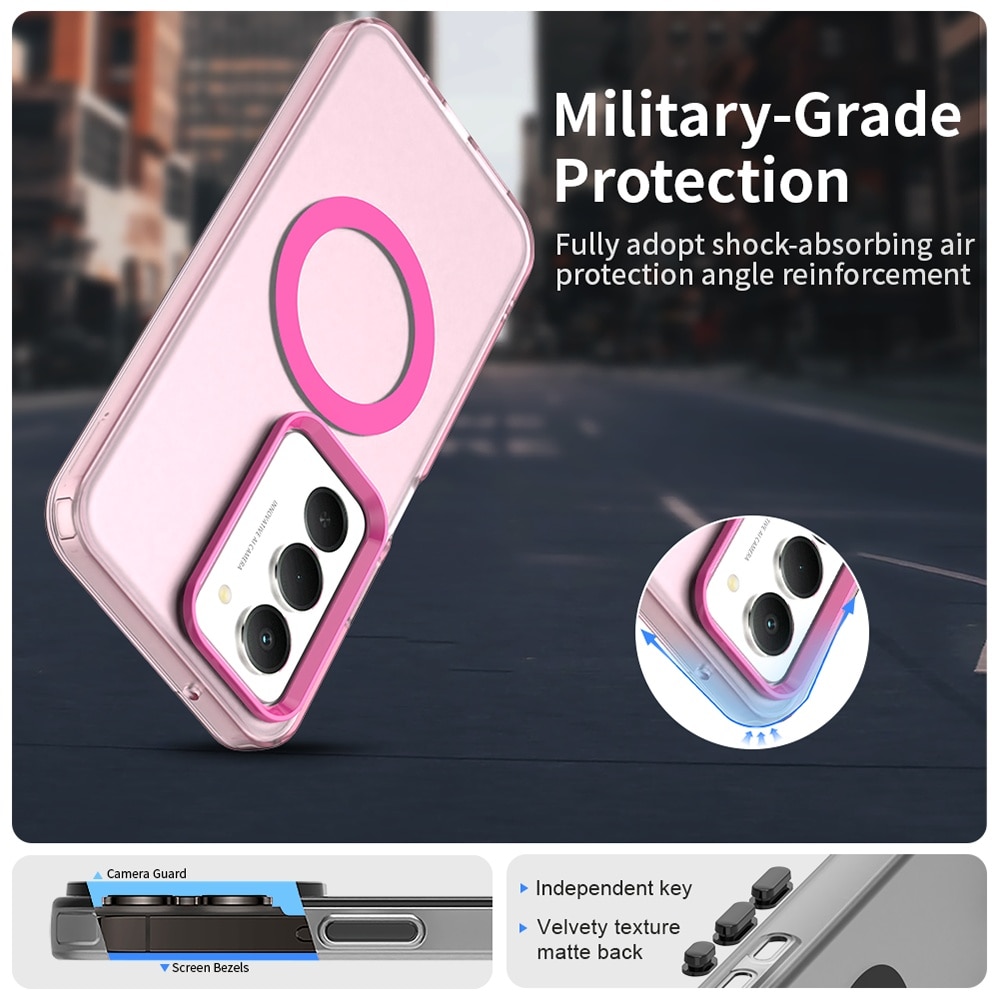 Husa pentru Xiaomi Redmi 15 4G / Redmi 15 5G - Techsuit CandyCase MagSafe - Pink