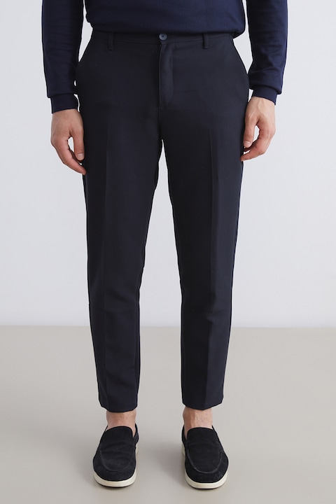 LC WAIKIKI, Pantaloni chino slim fit, Albastru ultramarin