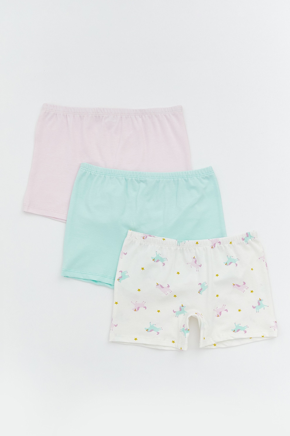 LC WAIKIKI, Set de topuri din bumbac cu imprimeu - 2 Piese, Roz