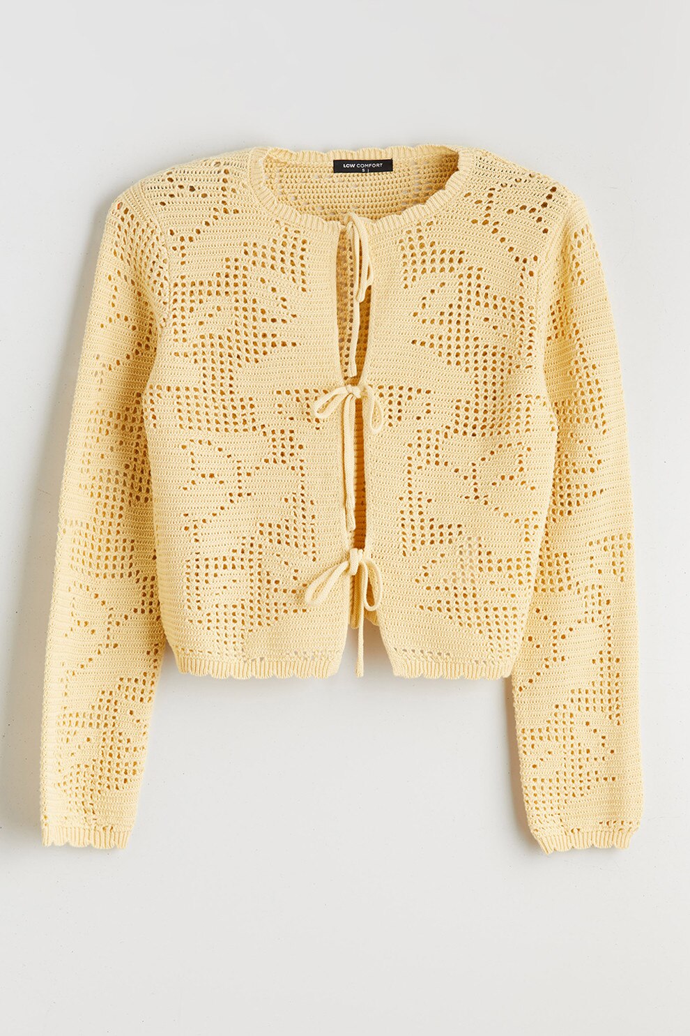 LC WAIKIKI, Cardigan cu decupaje discrete - eMAG.ro