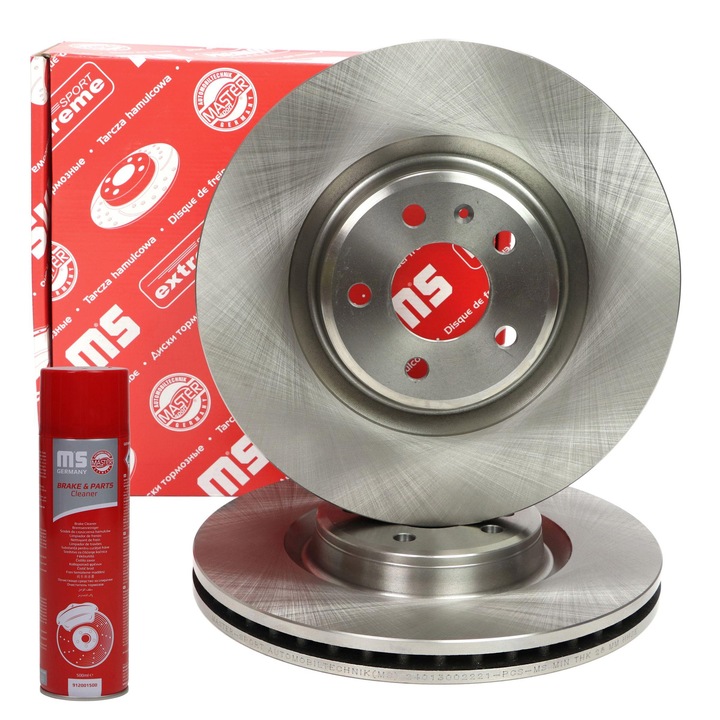 Master-Sport féktárcsa készlet, szellőztetett, 30mm, 345x52.1mm, 2 db.