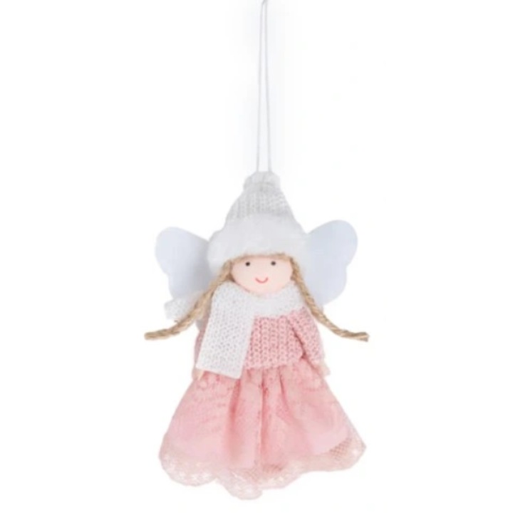 Ornament brad, fetita zana, ROZ