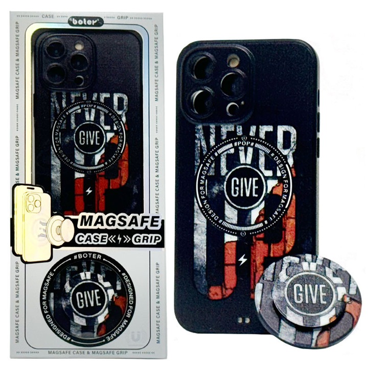 Калъф Boter за Samsung A24, Magnet MagCase + PopGrip, Модел #D