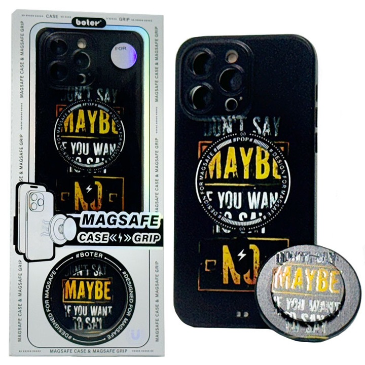Калъф Boter за Samsung A24, Magnet MagCase + PopGrip, Модел #C