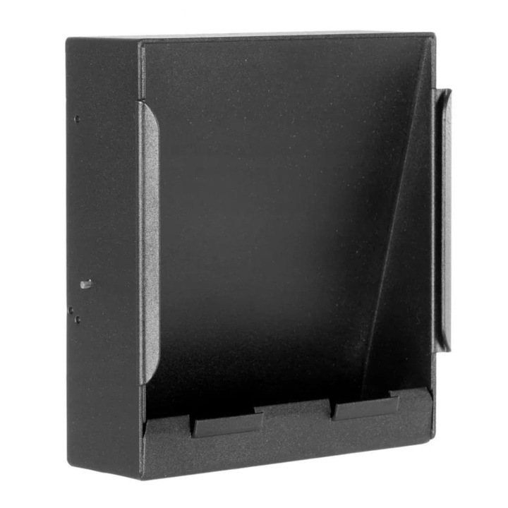 Suport pentru tinta airsoft, capcana pentru gloante, 14 x 14 cm, negru, Dactylion®