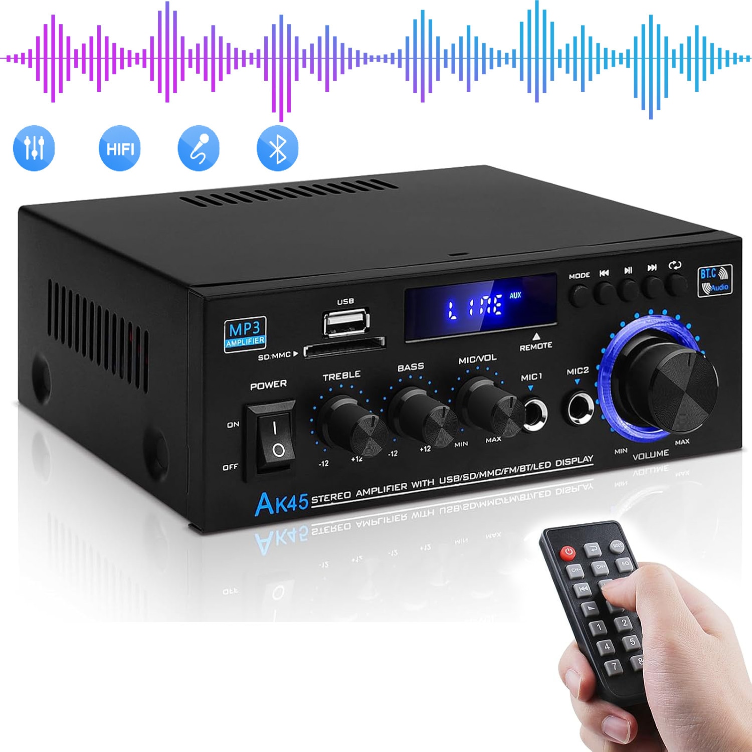 Amplificator Pioneer A-70-K, 2.0, 90W RMS, Negru - eMAG.ro