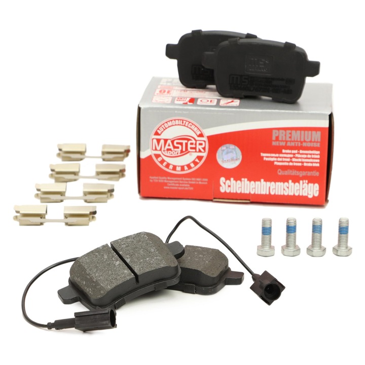 Fékbetét, Master-Sport ALFA ROMEO GIULIETTA (940_), 4 db, 177x96x48,2mm, 1,1kg