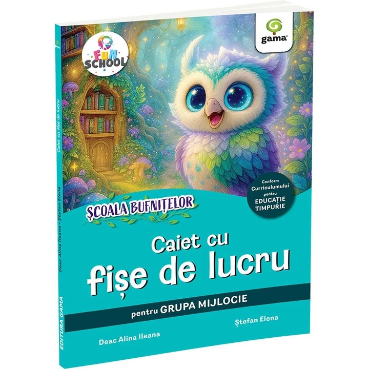 Caiet de fise de lucru, grupa mijlocie - Deac Alina Ileana, Stefan Elena