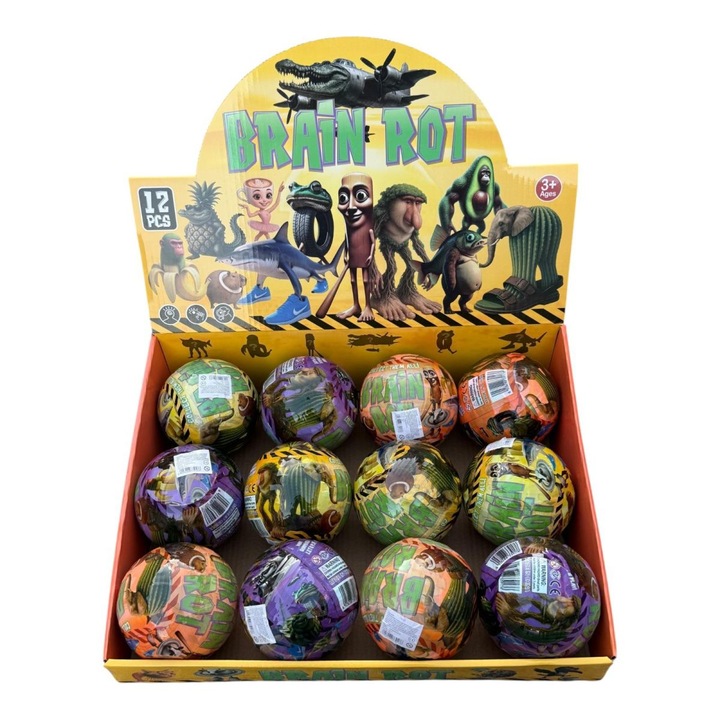 Bila mica cu surpriza, Toy, 5cm, multicolor