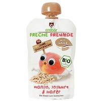 Piure de mango, iaurt si ovaz bio 100g, Erdbar