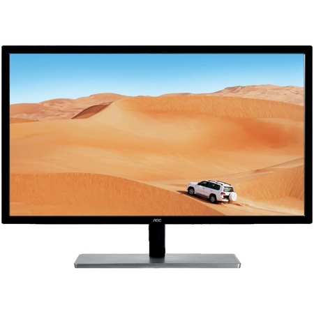 Monitor Gaming LED MVA AOC 31.5", Wide, 75 Hz, QHD, DVI, HDMI, Display