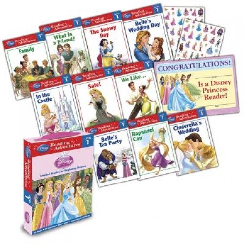 Reading Adventures Disney Princess Level 1 Boxed Set,