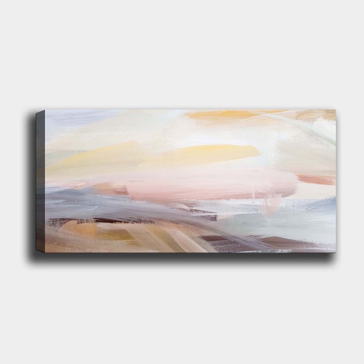 Dekoratív festmény, Wallity, 50x120cm, 100% vászon, 3cm vastagság