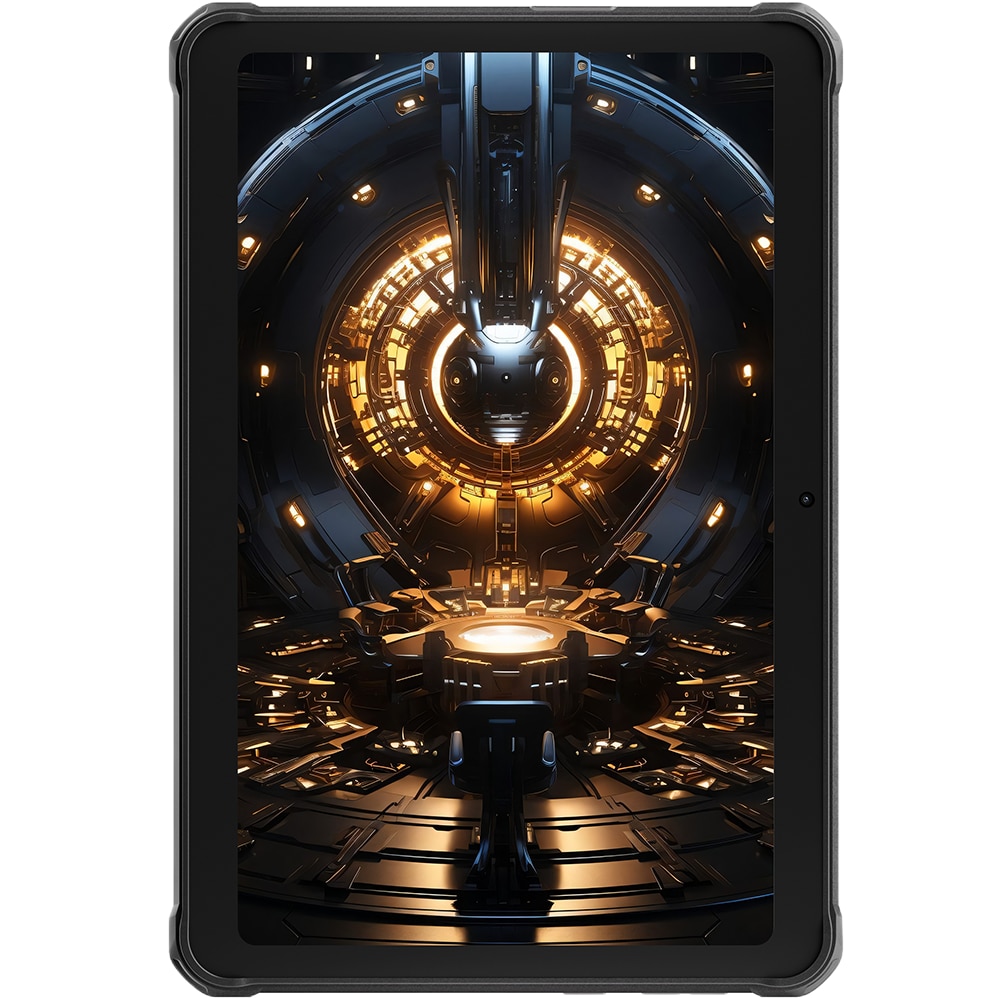 Tableta rugged Hotwav R8, 4G, Dual SIM, Procesor Octa-Core, Ecran IPS 10.1-inch, 12GB RAM, 128GB, Camera 13MP + 5MP Fata, Wi-Fi, Bluetooth, GPS, 10800mAh, IP68 / IP69K, Android 14, Black