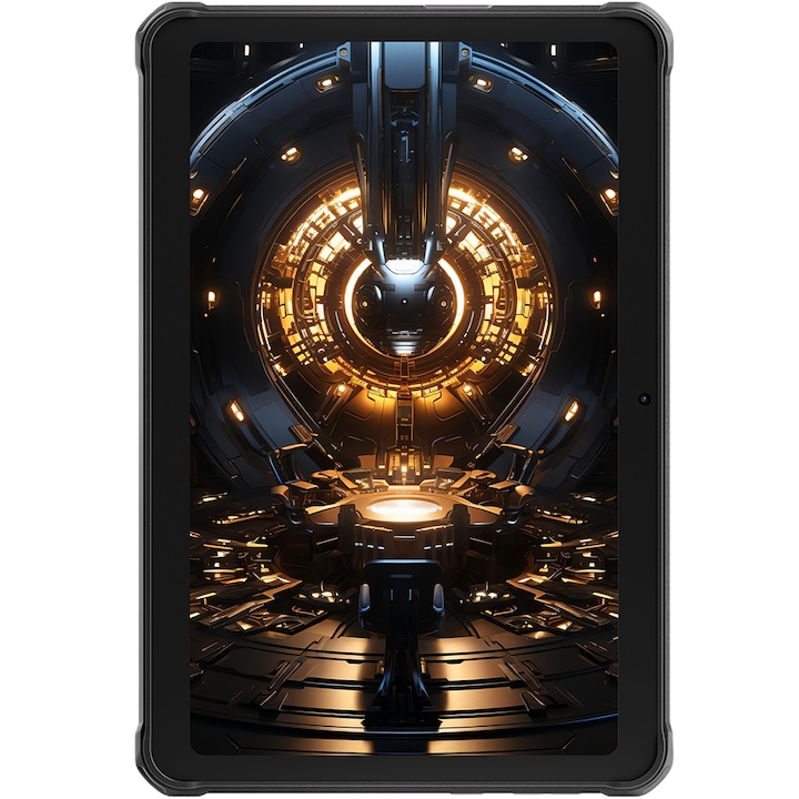 Таблет Hotwav R8, 4G, Dual SIM, осемядрен процесор, 10.1-инчов IPS екран, 12GB RAM, 128GB, 13MP + 5MP предна камера, Wi-Fi, Bluetooth, GPS, 10800mAh, IP68 / IP69K, Android 14, черен