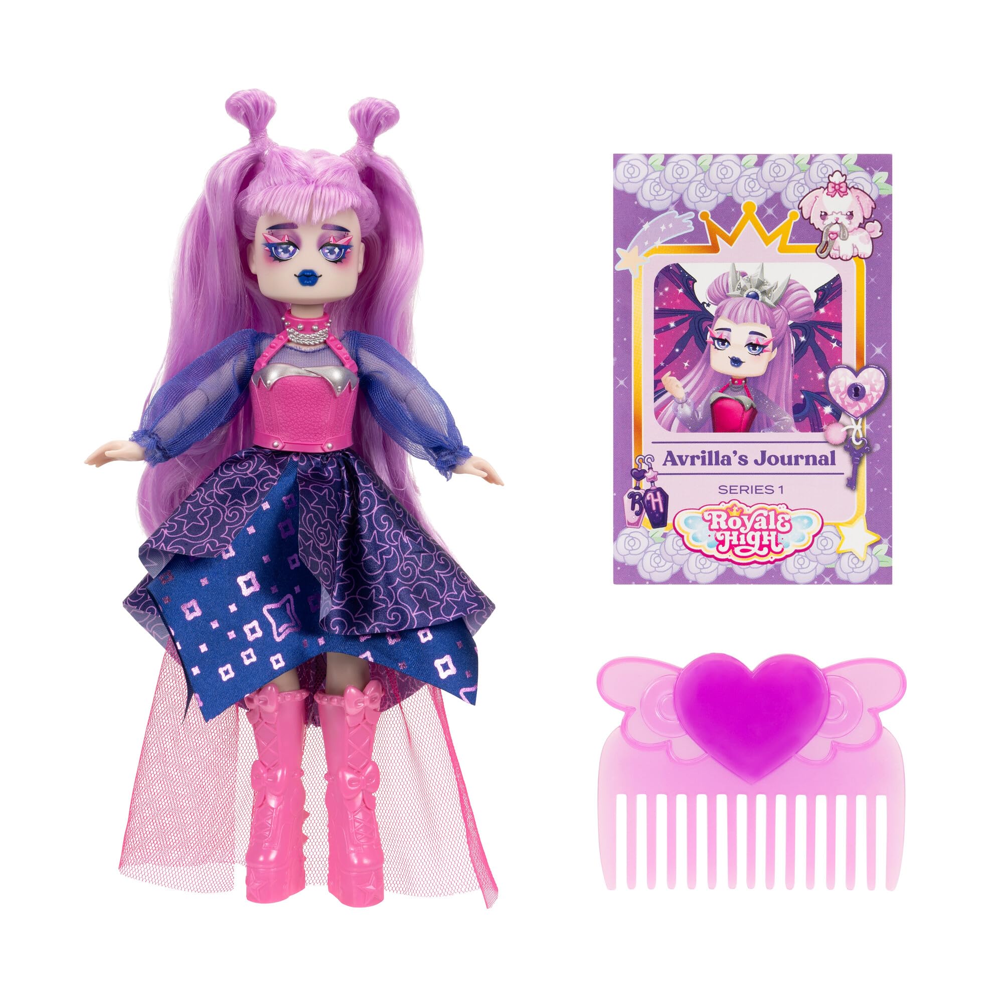 Royale High Ryh0023 - Avrilla Zana Intunecata, Papusa La Moda De