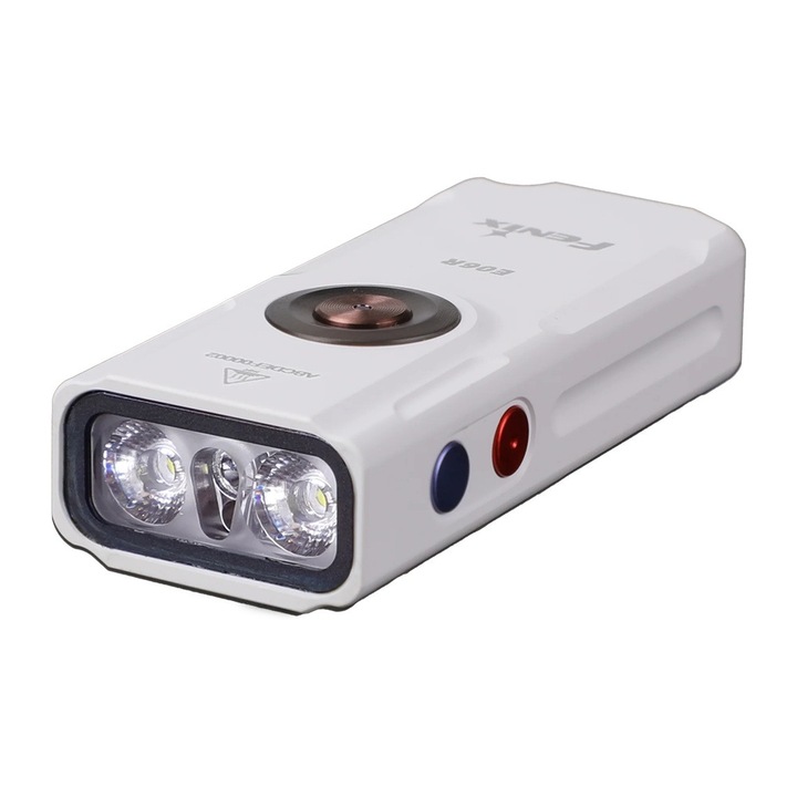 Lanterna breloc Fenix E06R - alba