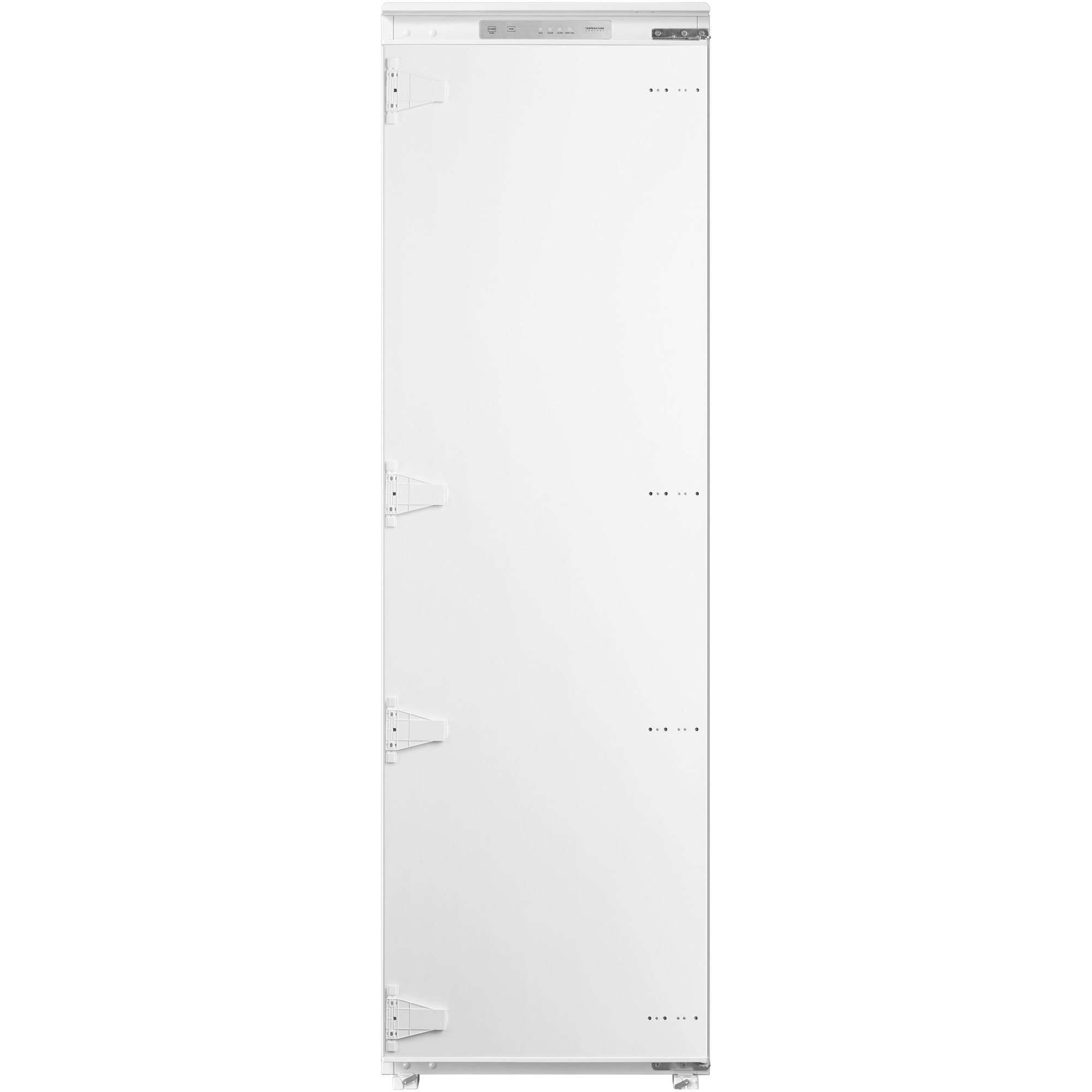 Frigider cu o usa, incorporabil, HEINNER HF-BIM304NFINVE++, NO FROST, 304L, Clasa E, Compresor inverter, Control electronic, Functie super racire, Lumina led