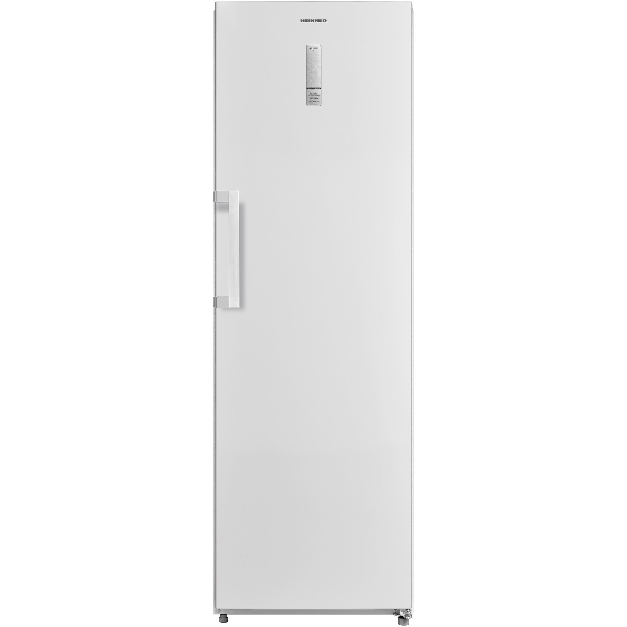 Congelator HEINNER HFF-M272NFCE++, NO FROST, 272L, Clasa E, Functionare convertibila frigider/congelator, Display,Control electronic, Functie super congelare, Lumina led, Alb