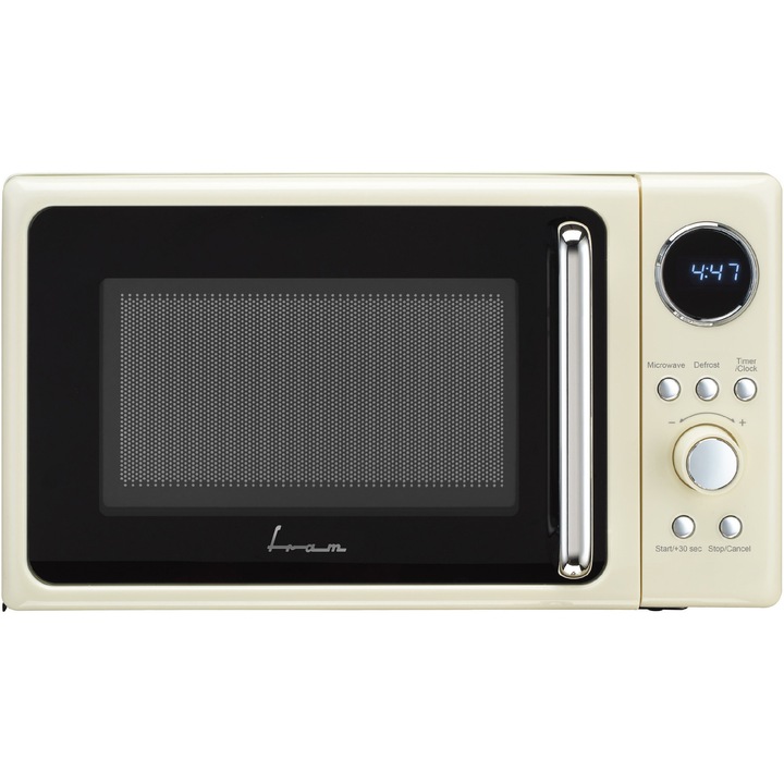 Cuptor cu microunde FRAM FMW-MD20DRCR , 20L, Control digital, 800W, Afisaj digital, Crem