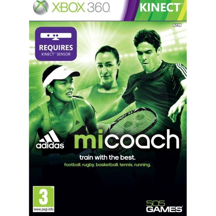 Adidas miCoach: The Basics, Xbox 360, Konzol játékszoftver
