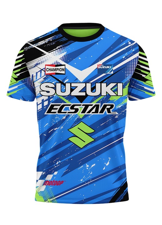 Férfi póló Suzuki 117.36, rövid ujjú, sokszínű