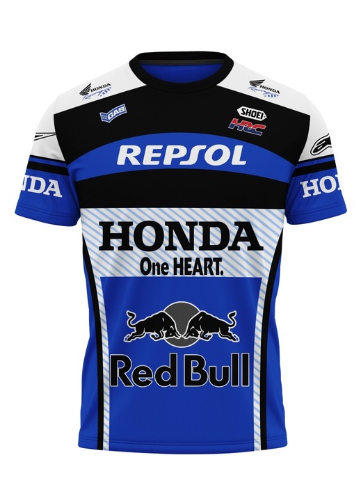 Férfi póló Honda 117.45, rövid ujjú, több színű