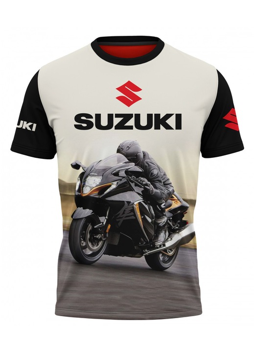 Férfi póló Suzuki 117.50, rövid ujjú, sokszínű