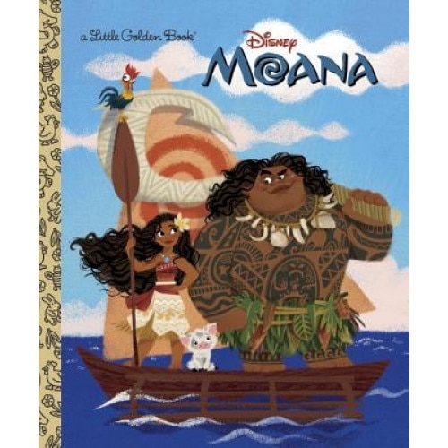 Moana Little Golden Book (Disney Moana), Andrea Posner-Sanchez (Author)