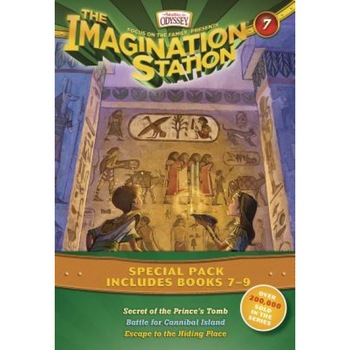 The Imagination Station Special Pack, Books 7-9: Secret of the Prince's Tomb/Battle for Cannibal Island/Escape to the Hiding Place, Marianne Hering (Author) The Imagination Station Special Pack, Books 7-9: Secret of the Prince's Tomb/Battle for Cannibal Island/Escape to the Hiding Place, Marianne Hering (Author)