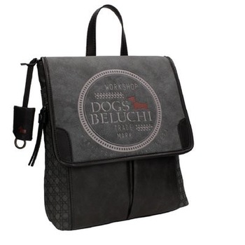 Rucsac negru Dogsbybeluchi, 28 cm Rucsac negru Dogsbybeluchi, 28 cm
