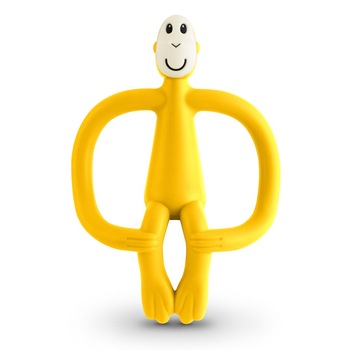 Jucarie dentitie bebelusi Maimutica vesela, Inel Gingival, Matchstick Monkey, Galben Jucarie dentitie bebelusi Maimutica vesela, Inel Gingival, Matchstick Monkey, Galben