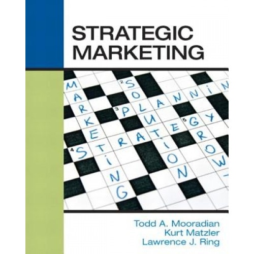 Strategic Marketing - Prof Todd a. Mooradian Phd (Author)