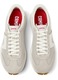 Camper, Pantofi sport din material textil cu garnituri de piele intoarsa Pelotas Athens, Gri cenusiu, Alb murdar, 45