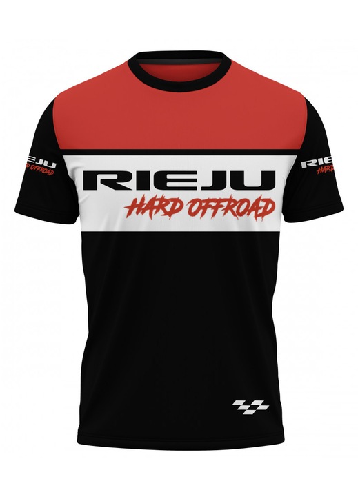 Férfi póló Rieju 117.59, rövid ujjú, többszínű