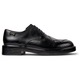 Camper, Pantofi de piele cu detalii in relief Dean, Negru, 44