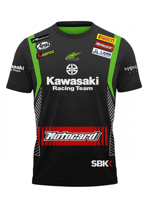 Kawasaki férfi póló 117.75, rövid ujjú, többszínű